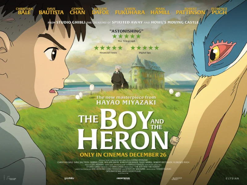 The Boy and the Heron (2023) by Hayao Miyazaki – Review